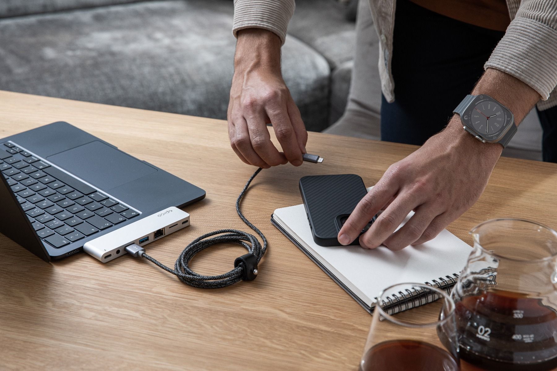EPICO Hub Pro III with Thunderbolt 4 - Space Grey