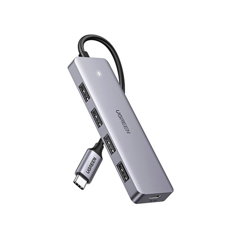 موزع USB 3.0 من UGREEN مزود بأربعة منافذ مع امتداد USB-C متوافق مع Steam Deck