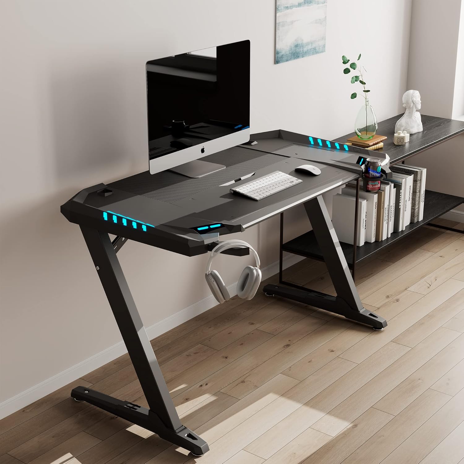 Eureka Ergonomic Z2 51″ RGB Gaming Desk