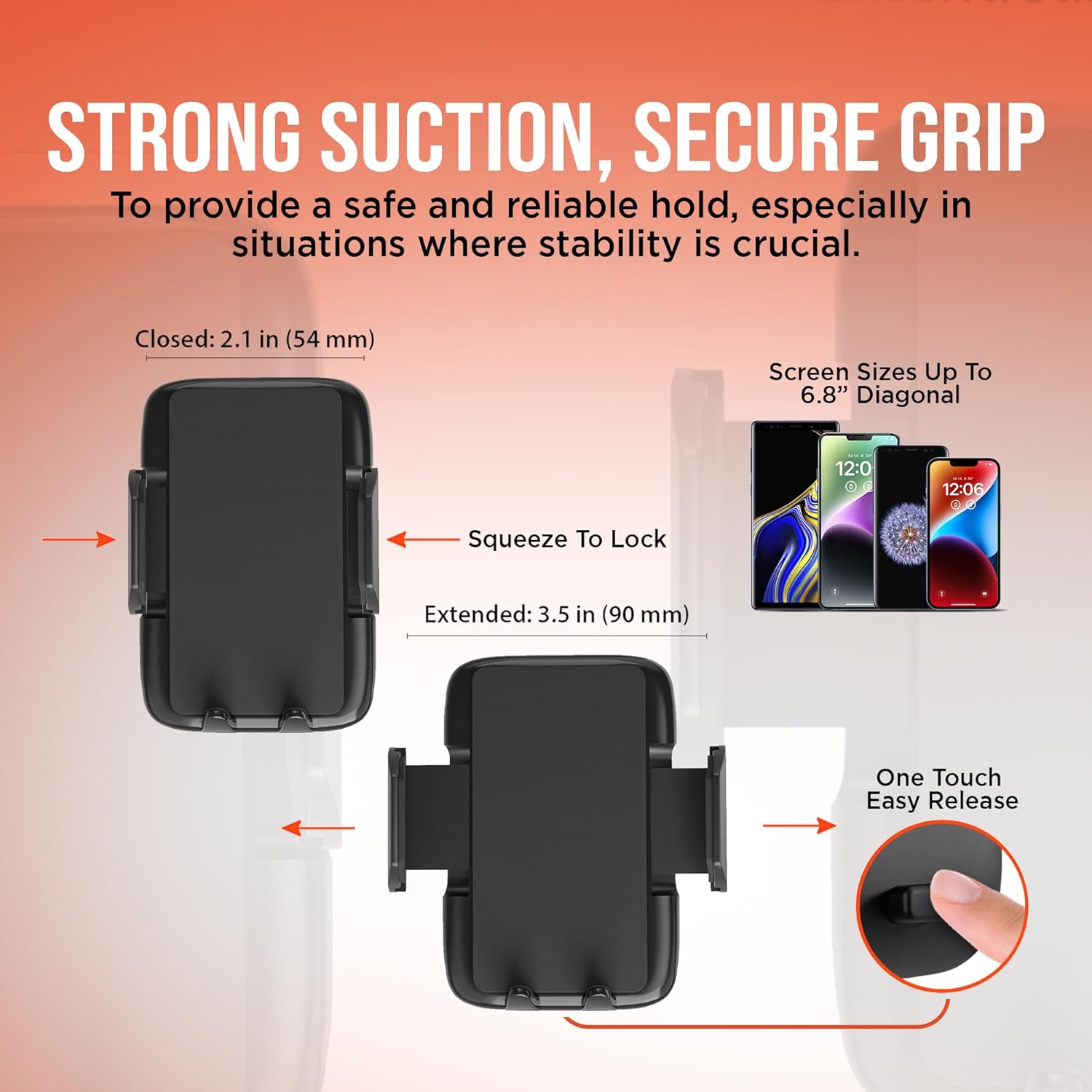 HyperGear Quick Release Universal Car Mount