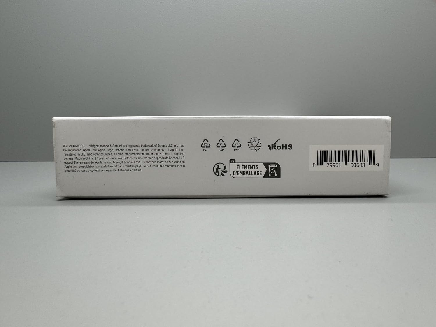 حامل Satechi R1 متعدد الزوايا قابل للطي للأجهزة اللوحية - متوافق مع iPad Pro M2/M1، iPad Air/Mini، iPhone 16/15/14/13/12 والمزيد (رمادي فضائي)