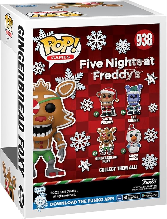 Pop! Games: Five Nights at Freddy's – Gingerbread Foxy