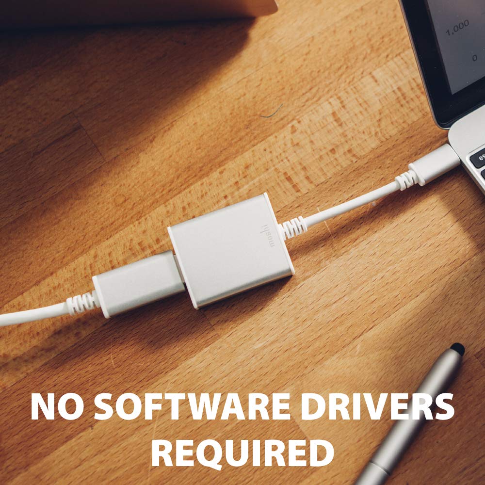 Moshi USB-C to HDMI Adapter (Color-Silver)