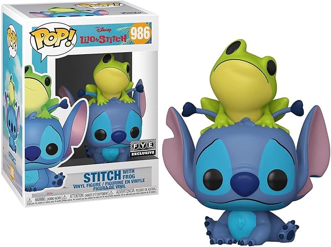 Pop! Disney: Lilo & Stitch – Stitch with Frog (Exclusive)
