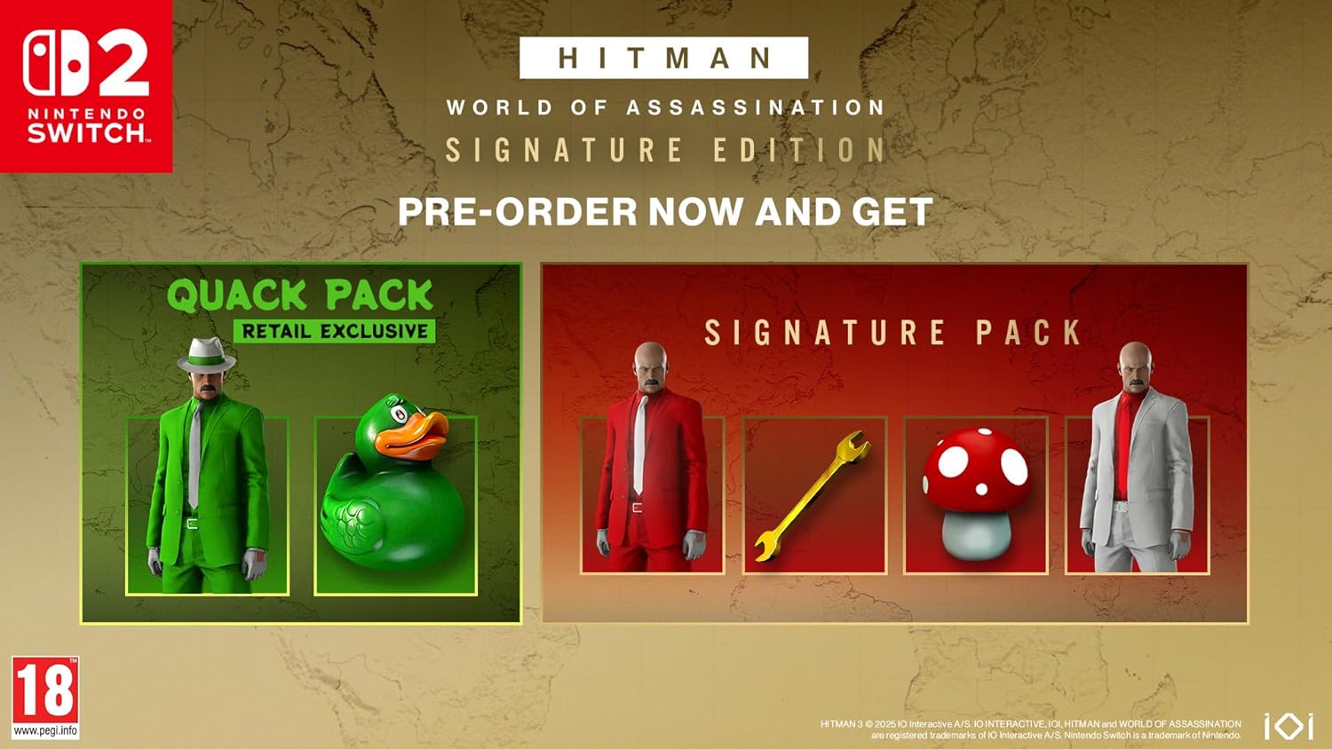 لعبة Hitman World of Assassination Signature Edition