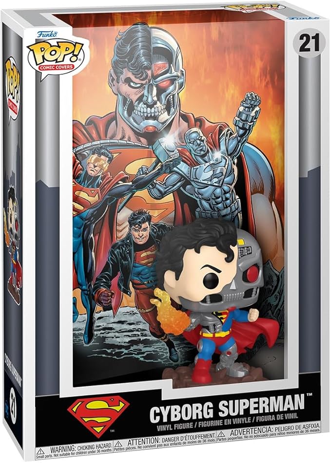 Pop! Comic Cover: DC – Cyborg Superman (Reign of the Supermen)