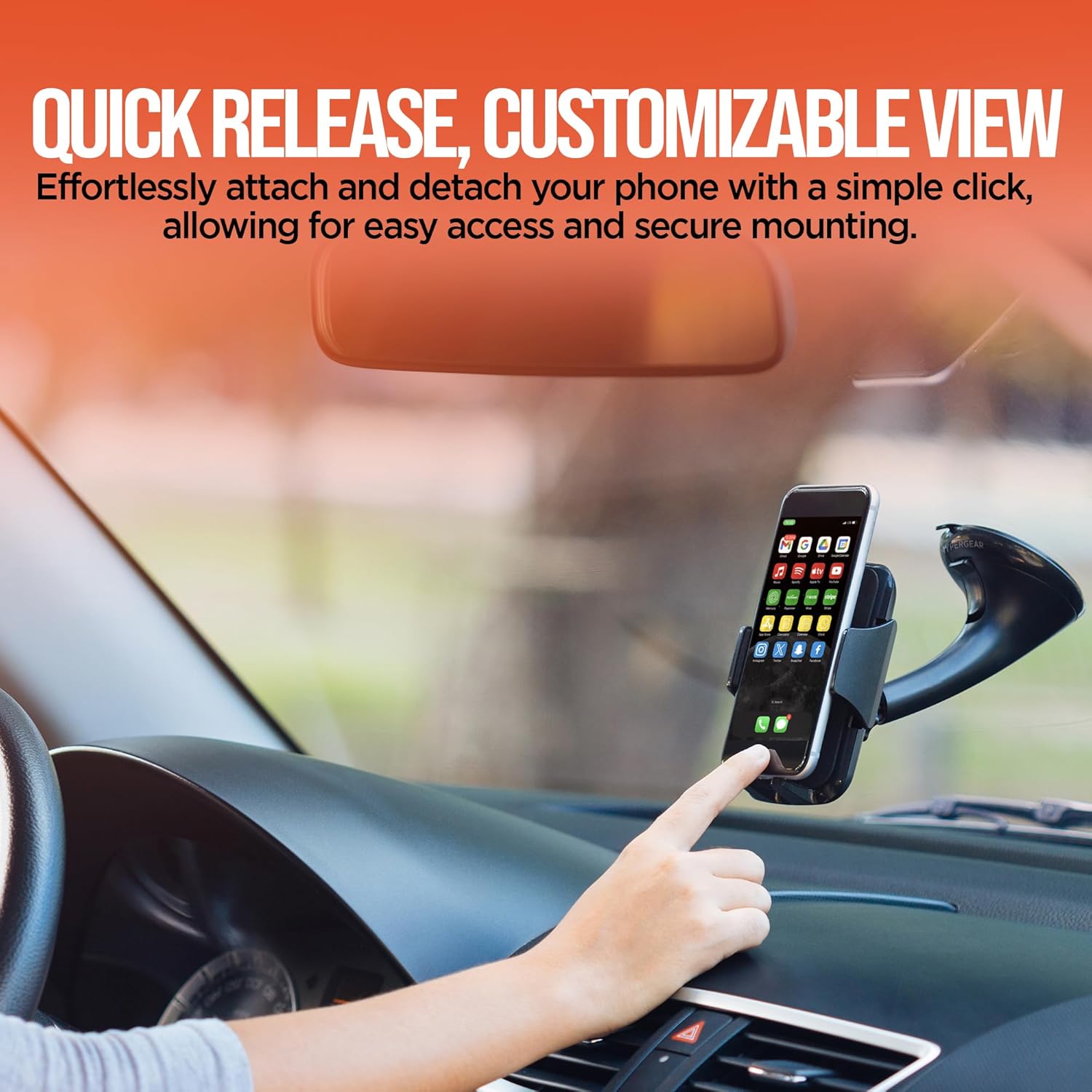 HyperGear Quick Release Universal Car Mount