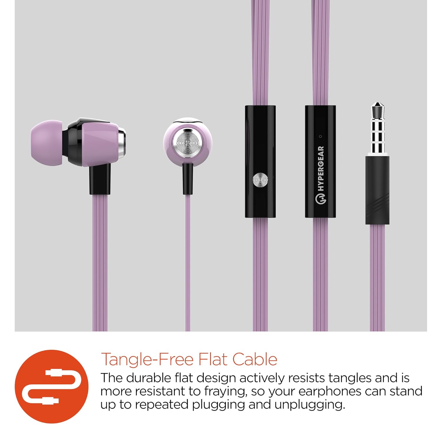 HyperGear dBm Special Edition Pastel Earphones (Rose)