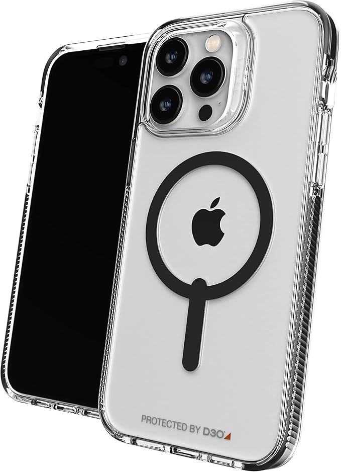 جراب Gear4 Santa Cruz Snap لهاتف iPhone 14 Pro Max - متوافق مع Magsafe - أسود 