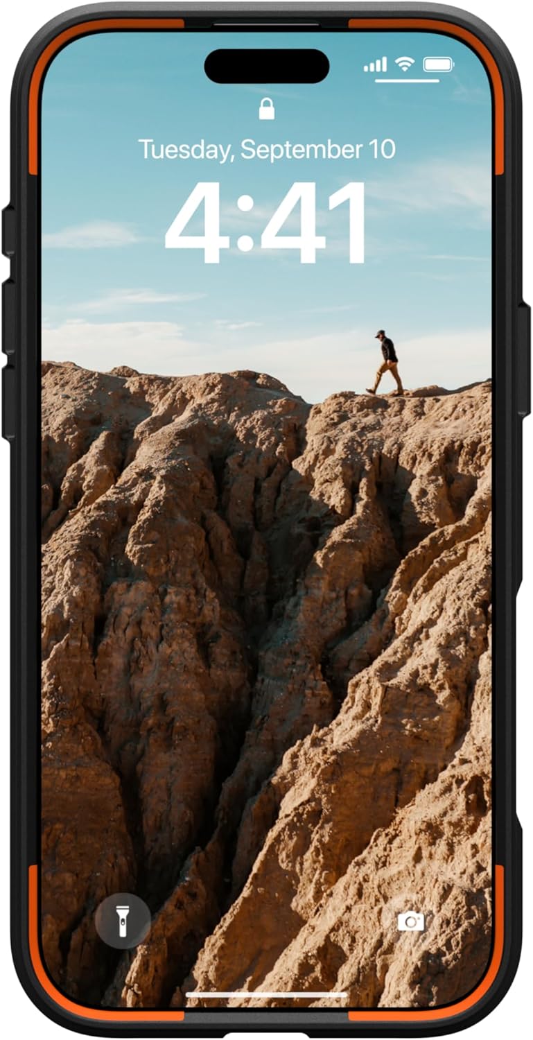 URBAN ARMOR GEAR UAG Designed for iPhone 16 Pro Max Case 6.9" Civilian - Compatible with MagSafe Charging Rugged Slim Sleek Shockproof Anti-Slip Military Grade Protective Cover, Olive Drab