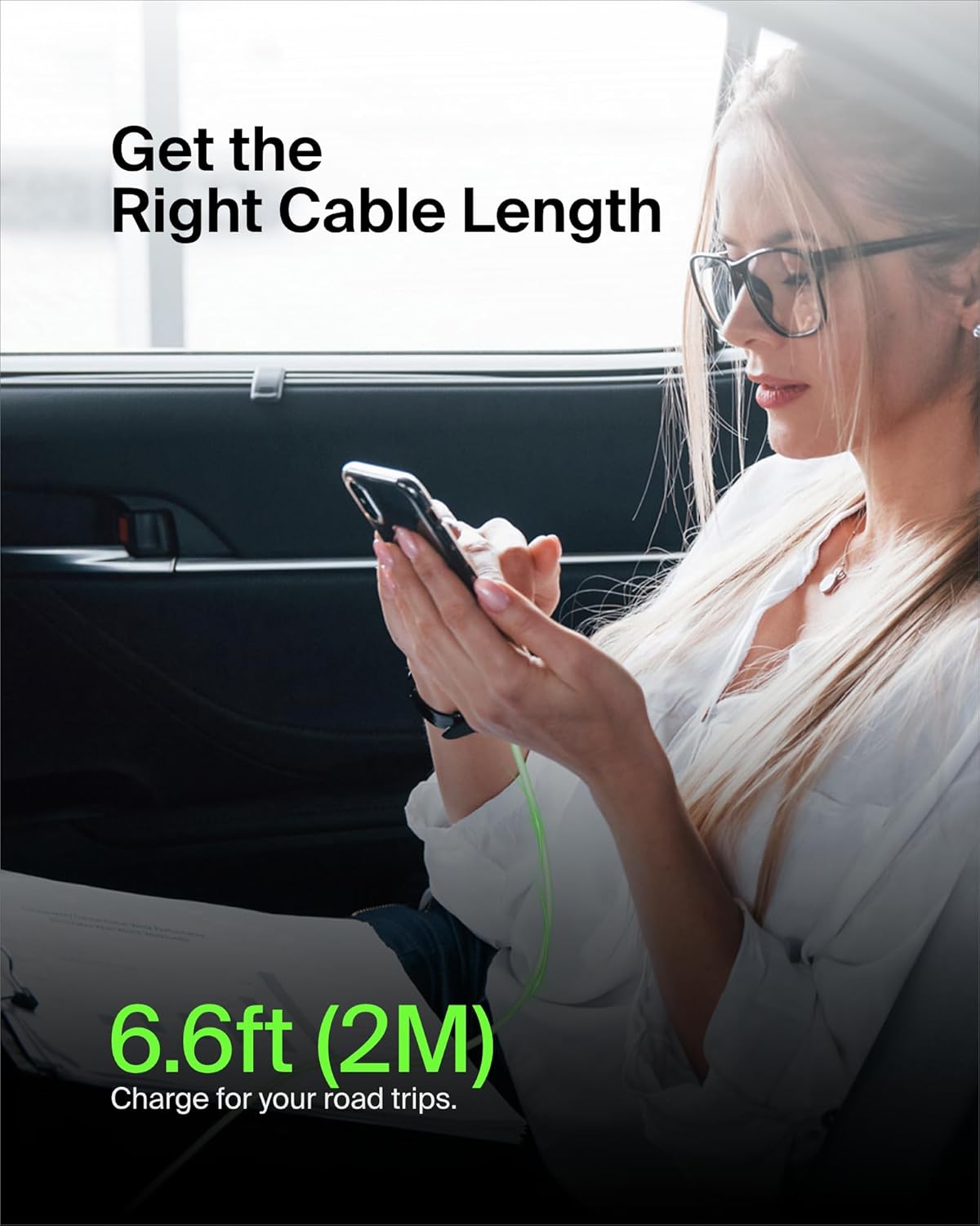 Belkin Boost Charge USB-C to USB-C Fast Charging Cable 2M White
