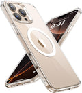 جراب ESR لهاتف iPhone 16 Pro، جراب شفاف غير لامع، متوافق مع MagSafe Clear