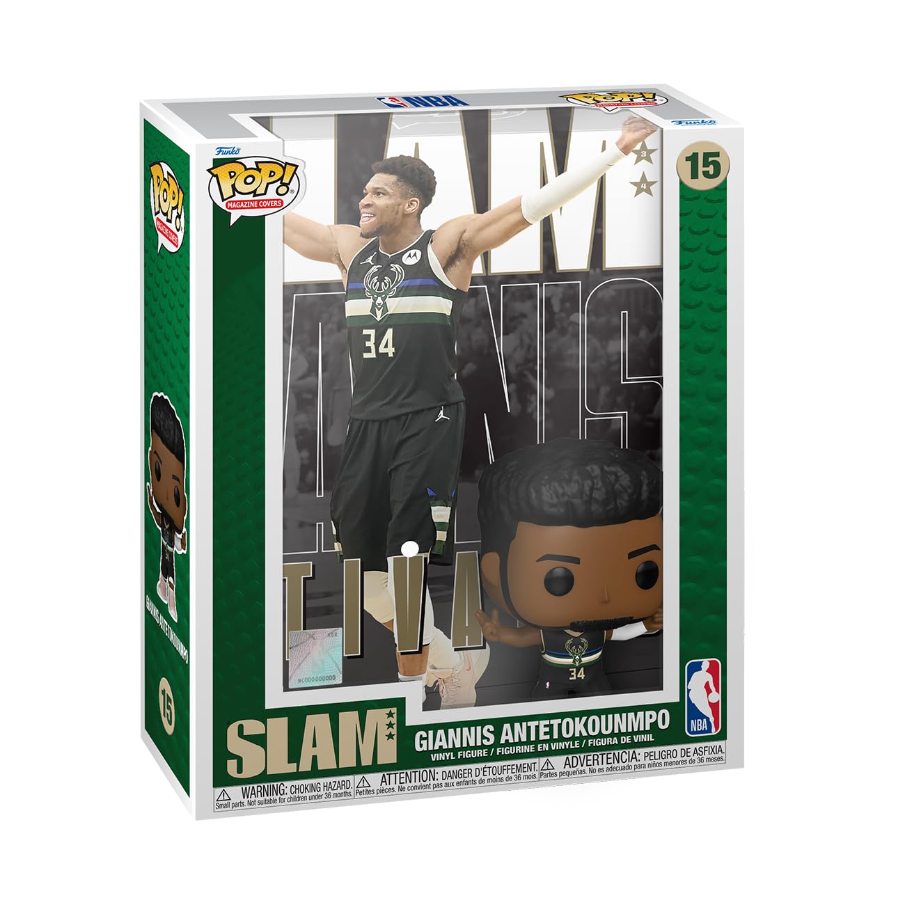 أغلفة مجلة بوب!: بطولة NBA Slam – يانيس أنتيتوكونمبو