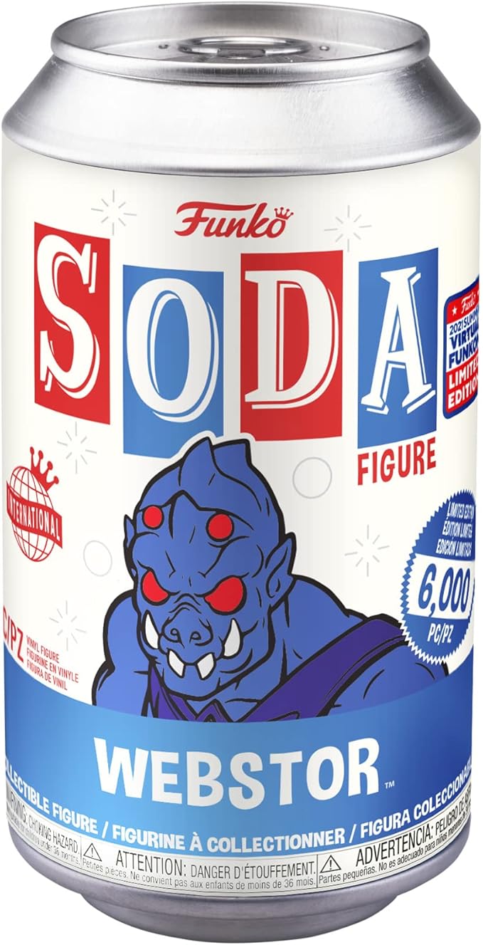 Vinyl Soda: Masters of the Universe – Webstor with Chase (Glow-in-the-Dark, International Edition)