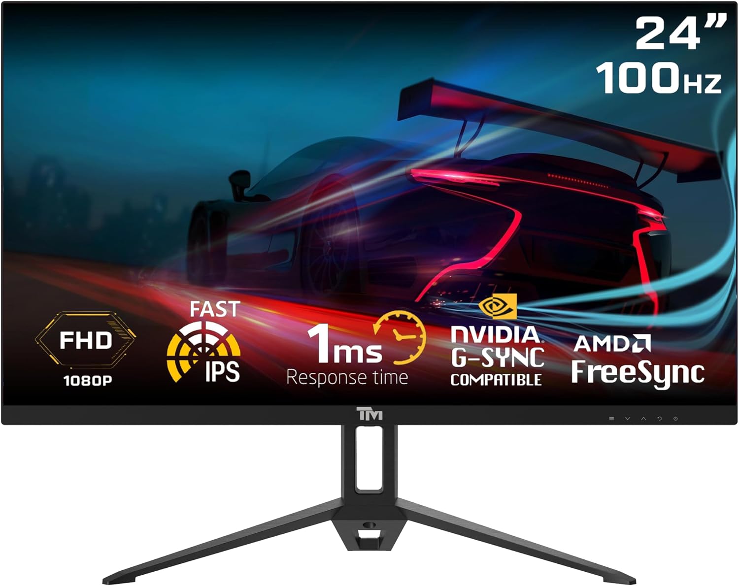 Twisted Minds FHD 100 Hz IPS 24" 1ms PC Monitor