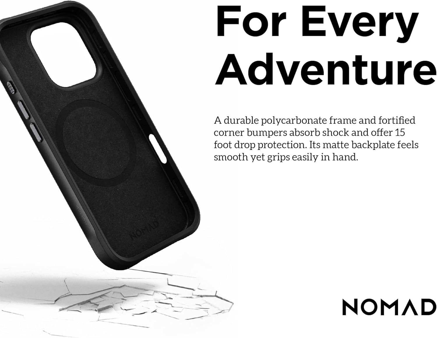 NOMAD - Rugged Case - iPhone 16 Pro Desert