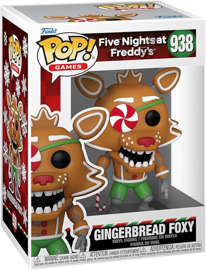 Pop! Games: Five Nights at Freddy's – Gingerbread Foxy