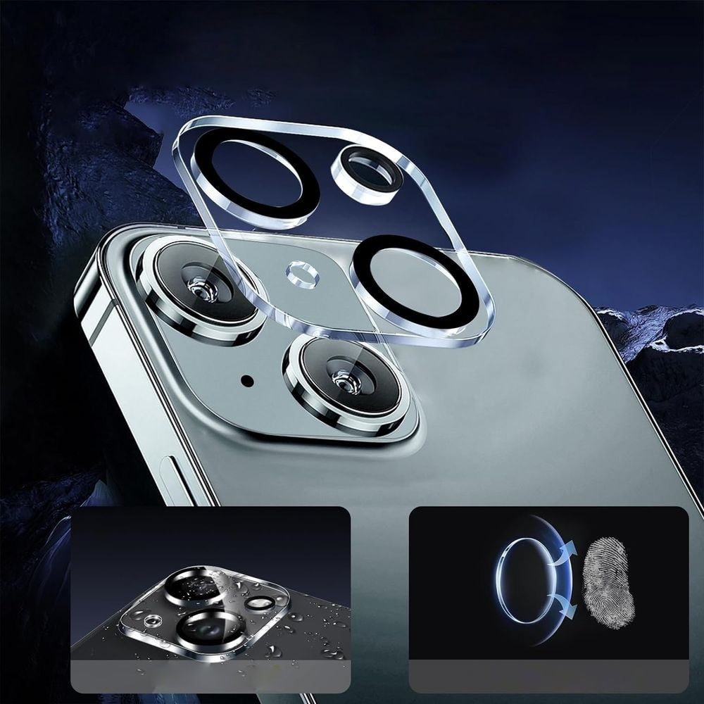 JCPal iClara Camera Lens Camera Protective Glass for iPhone 15/15 Plus