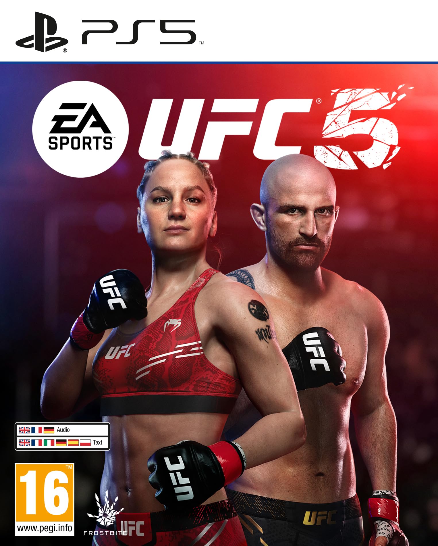 إلكترونيك آرتس EA SPORTS UFC 5 الإصدار القياسي لجهاز PS5 | لعبة فيديو | الإنجليزية