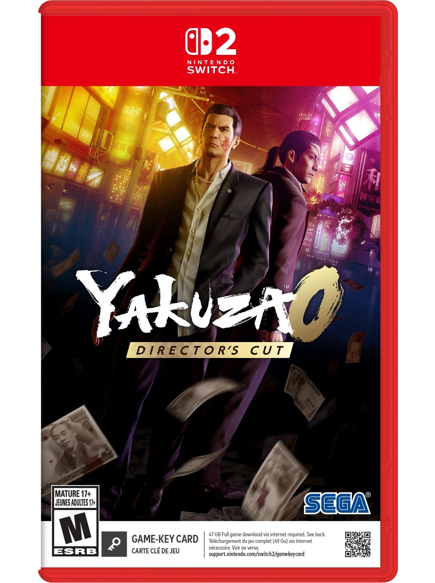 Yakuza 0: Director's Cut - Nintendo Switch 2