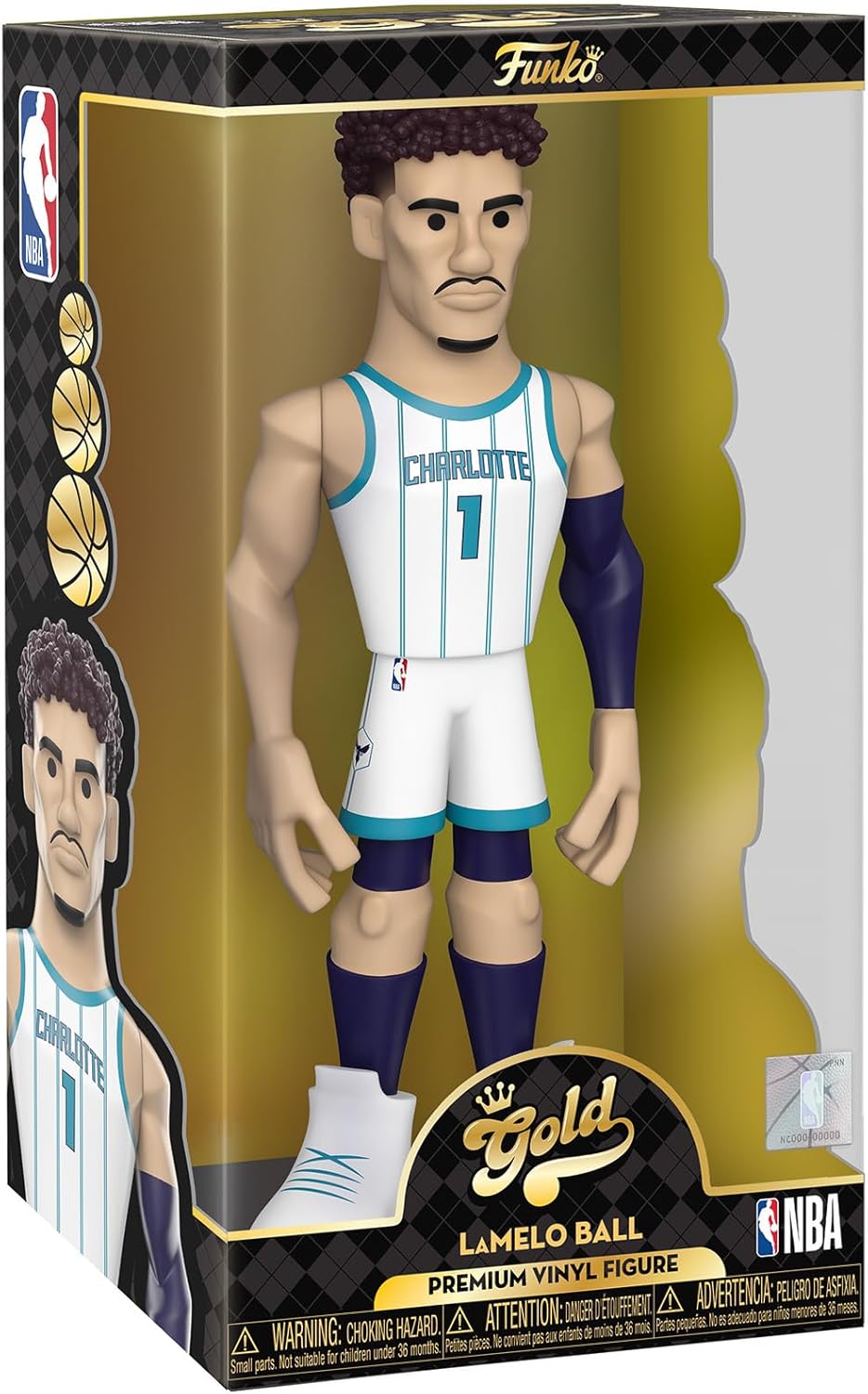 GOLD 12" NBA: Hornets – LaMelo Ball with Chase Variant