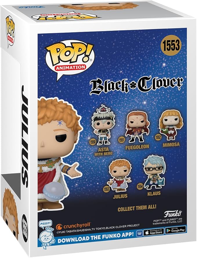 Pop! Animation: Black Clover – Julius Novachrono
