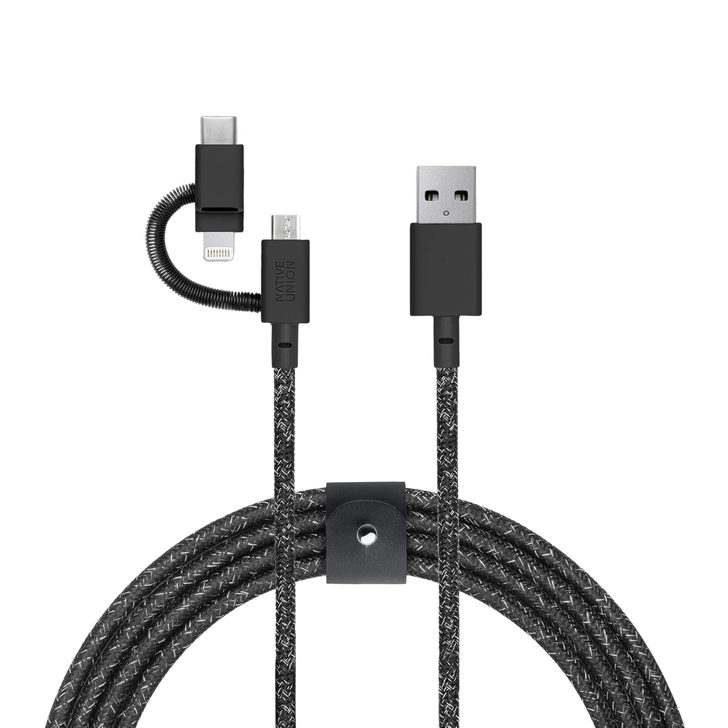 native union belt 2m cable 3 in 1 lightning micro and type c cosmos