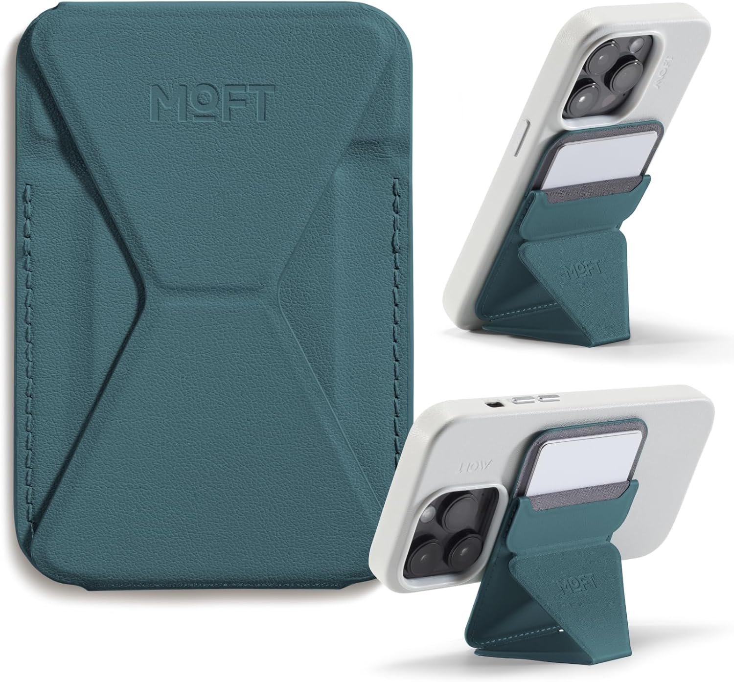 MOFT Snap-On Phone Stand & Wallet MagSafe – Jungle
