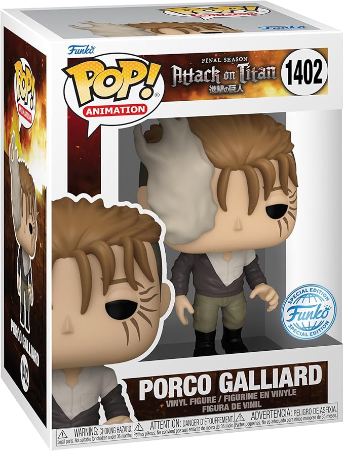 Pop! Animation: Attack on Titan – Porco Galliard (Exclusive)