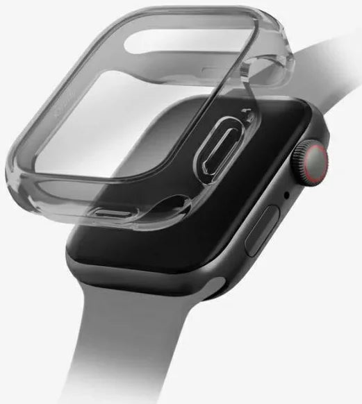 UNIQ Garde Case with Screen Protection for Apple Watch Series 10 46MM – Smoke