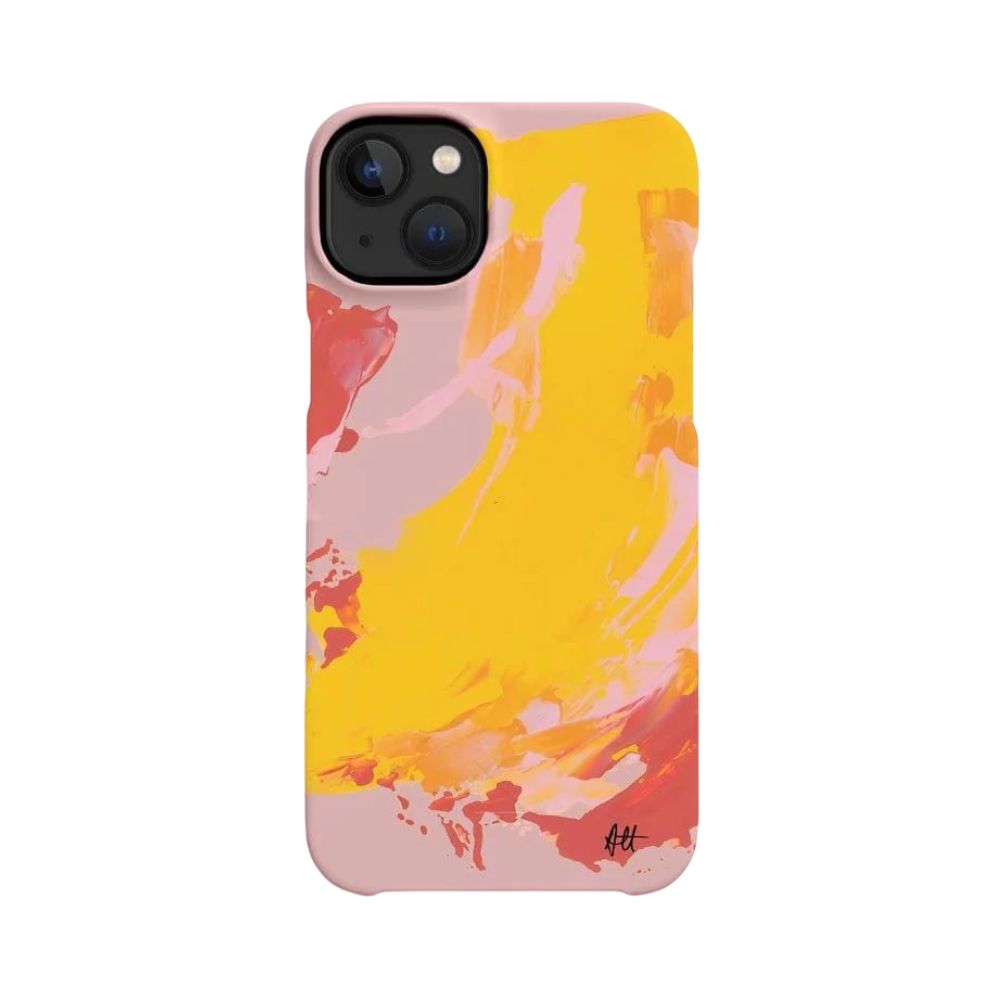 غطاء A Good Company لهاتف iPhone 14 Plus (وردي ذهبي)
