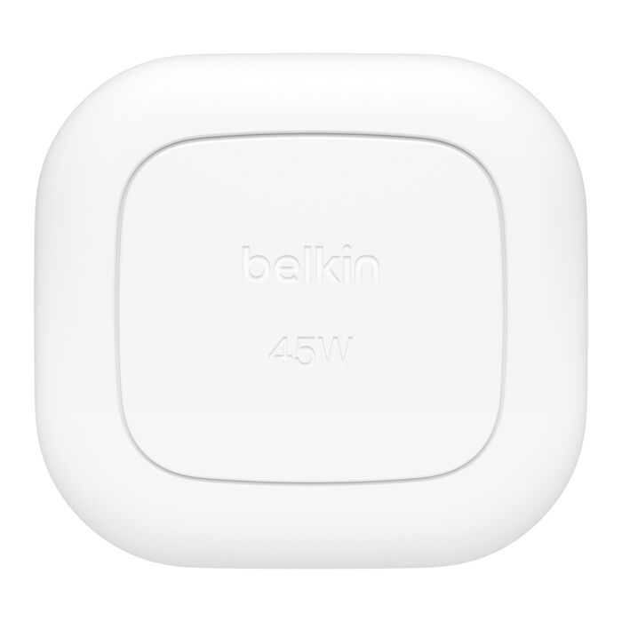 Belkin Compact Wall Charger 45W, USB-C Power White