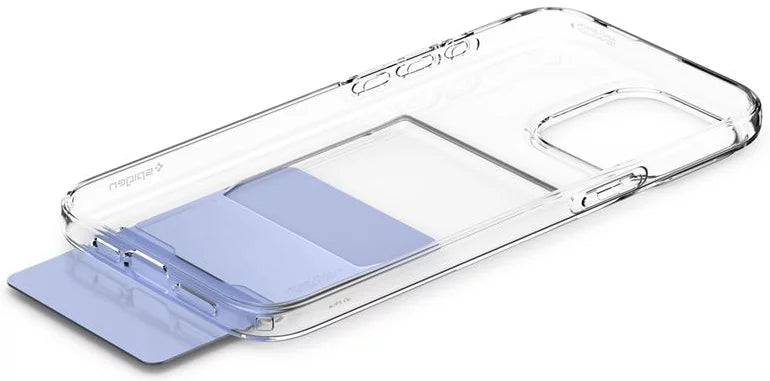 Spigen Crystal Slot, crystal clear - iPhone 15 Pro Max (ACS06587)