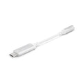 محول صوت رقمي من موشي - فضي، 4.3 بوصة، من USB-C إلى 3.5 مم
