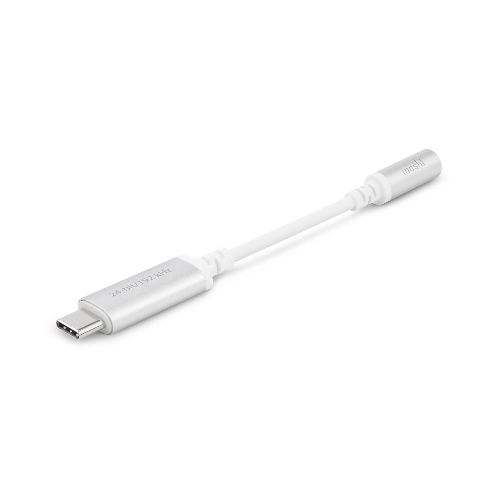 Moshi Digital Audio Adapter - Silver 4.3in USB-C to 3.5mm