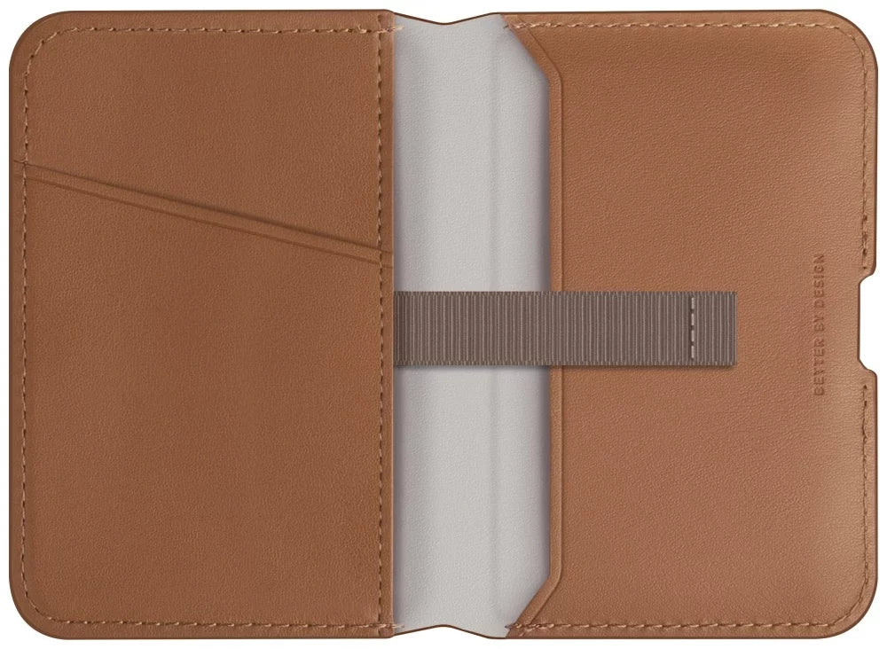 UNIQ Magnetic RFID wallet Lyden DS stand phone caramel (UNIQ-LYDENDSMW-CMLIVY)