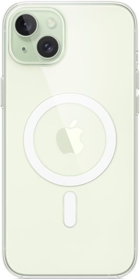 جراب شفاف لجهاز Apple iPhone 15 Plus مع MagSafe 