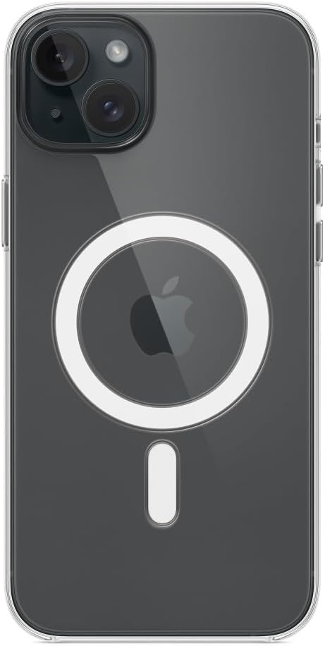 جراب شفاف لجهاز Apple iPhone 15 Plus مع MagSafe 