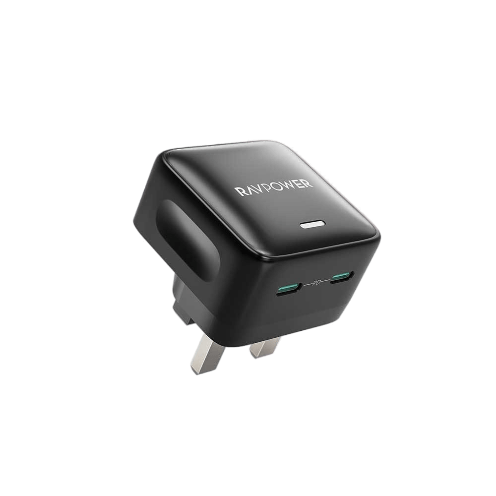 RAVPower RP PC1031 PD Pioneer 35W Dual USB-C Port Wall Charger