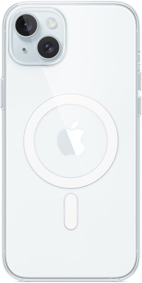 جراب شفاف لجهاز Apple iPhone 15 Plus مع MagSafe 
