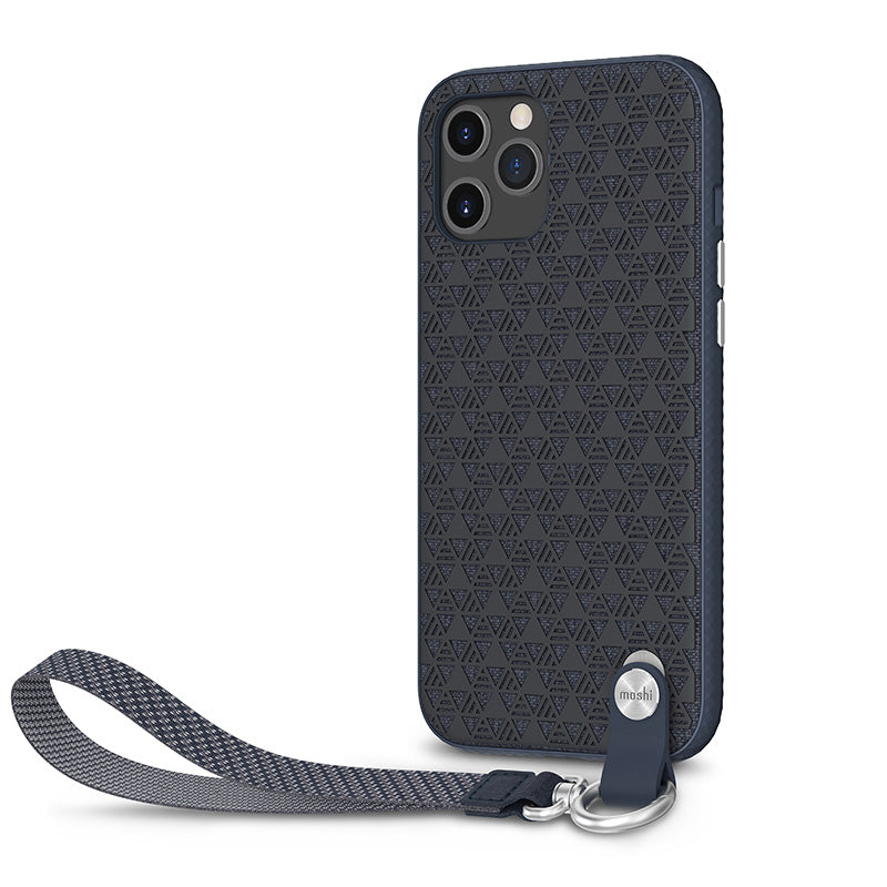 Moshi Altra Slim Hardshell Case with Detachable Wrist Strap – Denim Blue