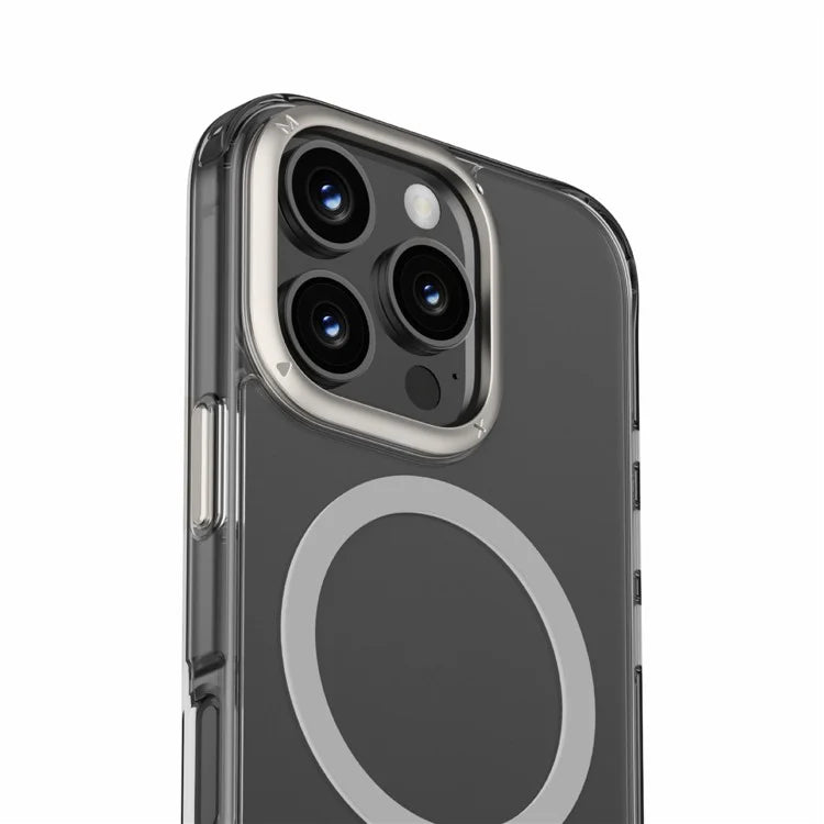 جراب MOMAX المغناطيسي الشفاف لهاتف iPhone 16 PRO 6.3