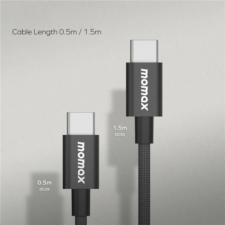 Momax Elite 60W USB-C Cable 1.5m