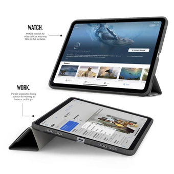 Pippeto Origami No 1 iPad Pro 13 2024 Case - Grey