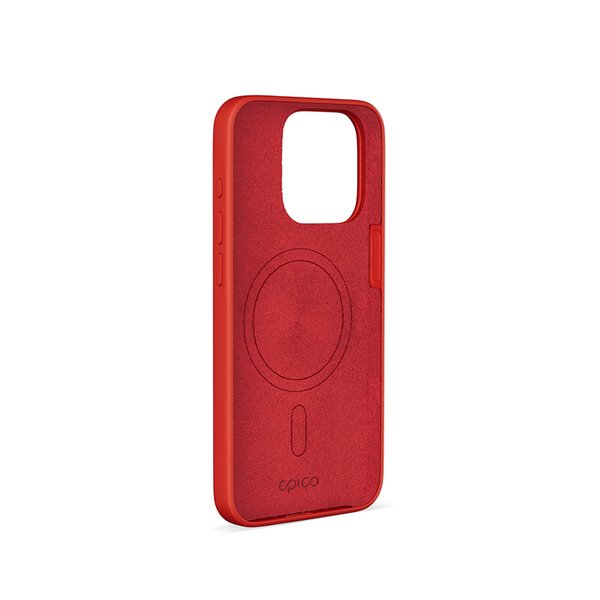 Epico Mag+ Silicone, iPhone 15 Pro Max - Case, Red