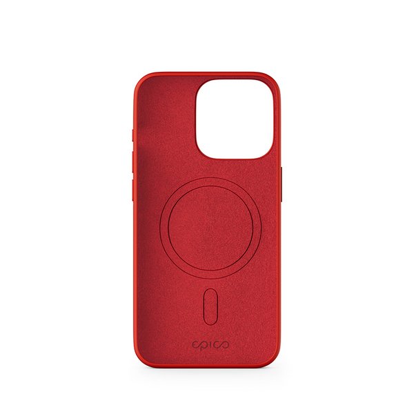 Epico Mag+ Silicone, iPhone 15 Pro Max - Case, Red