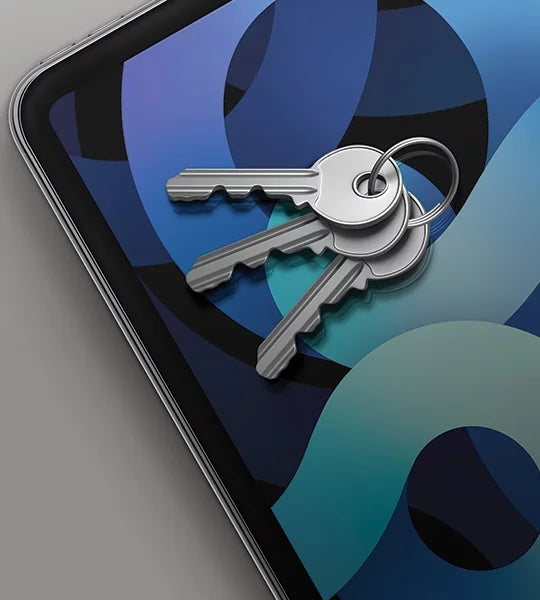 زجاج UNIQ Optix Clear iPad Air 13" (2024) المقسّى مع أداة تطبيق