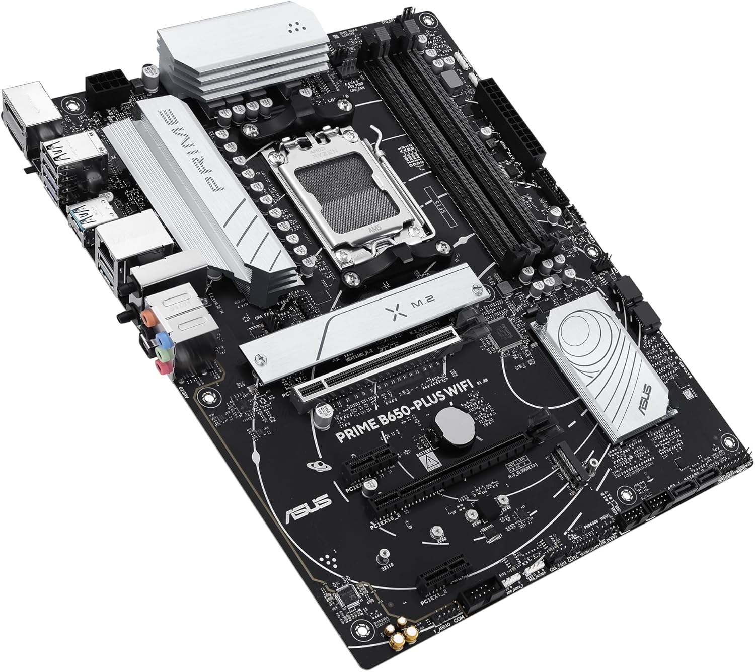 MSI B650 Gaming Plus WiFi Motherboard – ATX, AM5, DDR5, PCIe 4.0, Wi-Fi 6E, 2.5G LAN