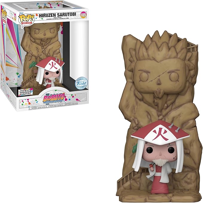 Pop Deluxe! Animation: Boruto – Hiruzen Sarutobi (Exclusive) Vinyl Figure