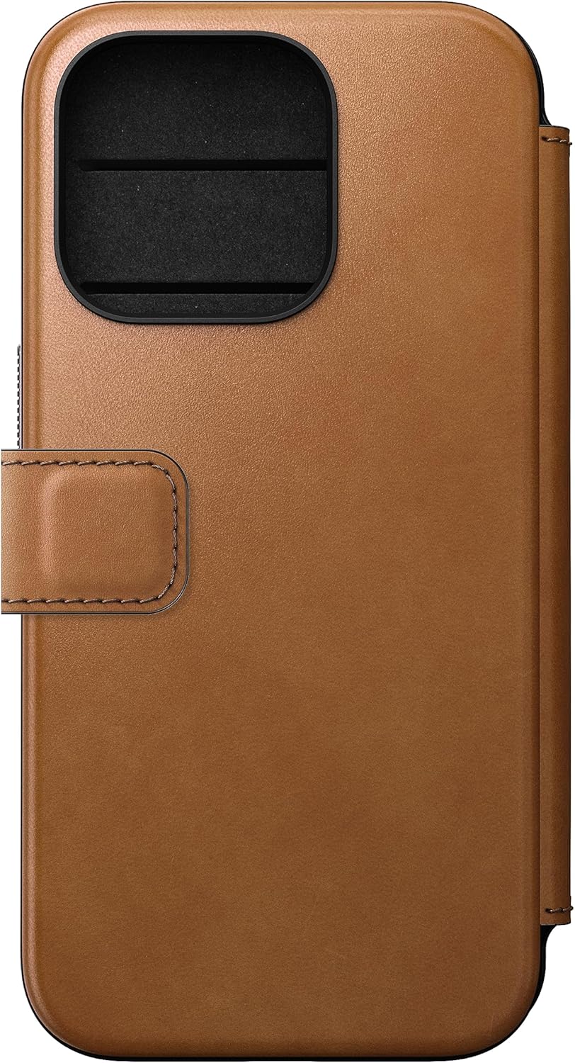 Nomad Modern Leather Folio - iPhone 15 Pro | Engli